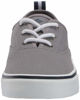 Picture of Sperry Women's Crest CVO Sneaker, Grey Canvas, 7 Medium - Size: 7