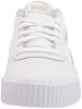 Picture of PUMA Women's Carina Sneaker, White-Gray Violet Silver, 7.5 - Size: 7.5