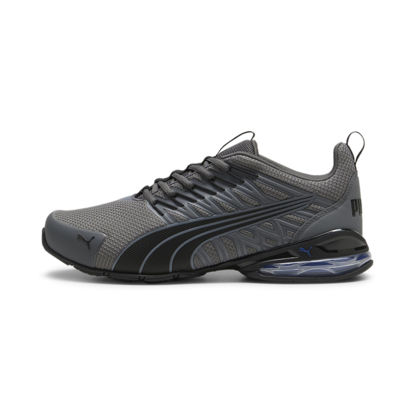 Picture of PUMA Mens Voltaic Evo Cross Trainer, Cool Dark Gray-PUMA Mens Black-Cool Cobalt, 9.5 - Size: 9.5