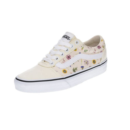 Picture of Vans Women's Sneaker, Pressed Floral Classic White, 6.5 - Size: 6.5