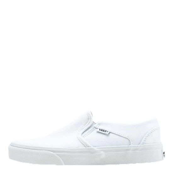 Picture of Vans Women's WM Asher Trainers, White Checkerboard White White W51, 5 - Size: 5