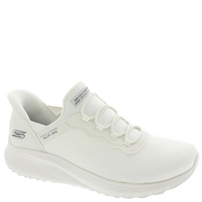 Picture of Skechers BOBS SlipIns Squad ChaosDaily Inspiration Womens Sneaker 55 CD US Off White - Size: 5.5 Wide