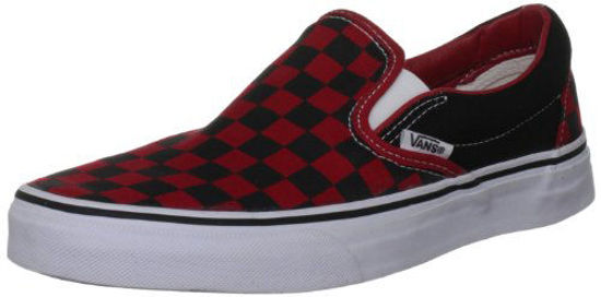 Picture of Vans Classic Slip-On Formula One Checkerboard Mens 5, Womens 6.5 - Size: 6.5 M US Women / 5 M US Men