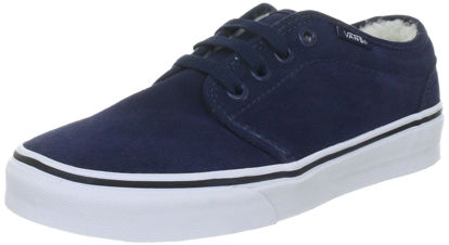 Picture of Vans Men's U 106 Vulcanized Style # Vn-0Njn Shoe, (Fleece Lininj) Dress Blues, 6.5 - Size: 6.5