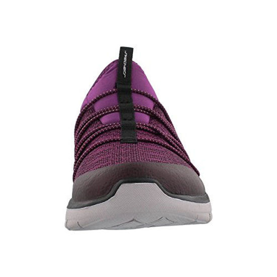 Picture of Skechers Sport Women's Synergy 2.0-Simply Chic Sneaker,Purple/Black,6.5 M US - Size: 6.5 B(M) US