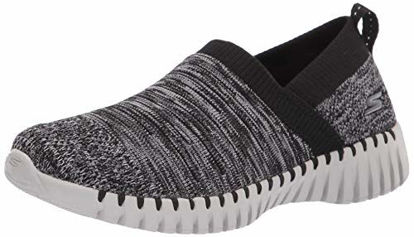 Picture of Skechers Women's Walking Sneaker, Black/Gray, 6.5 - Size: 6.5