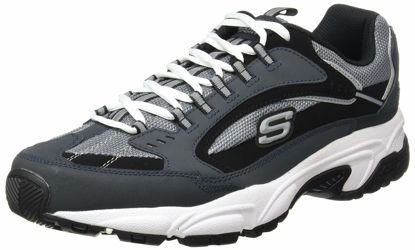 Picture of Skechers Stamina Cutback Navy/Black 14 E - Wide - Size: 14 X-Wide