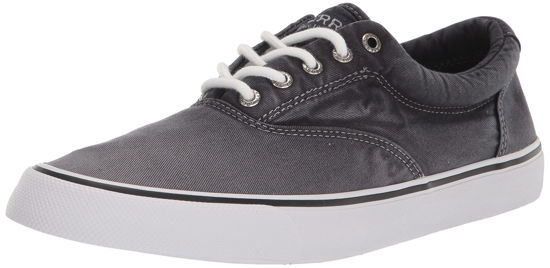 Picture of Sperry Men's Striper II CVO Sneaker, Black Ombre, 10 Wide - Size: 10 Wide