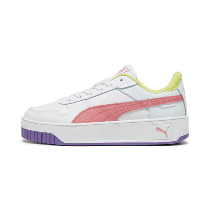 Picture of PUMA Carina Street Sneaker, White-Rose Dust-Feather Gray, 4.5 US Unisex Big Kid - Size: 4.5 Big Kid