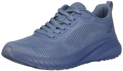 Picture of Skechers Bobs Squad ChaosFace Off Sneaker Womens Sneaker BM US Slate - Size: 8.5