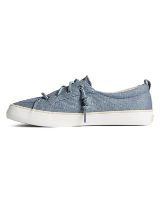 Picture of Sperry Women's Crest Vibe Sneaker, Blue Hemp, 7.5 - Size: 7.5