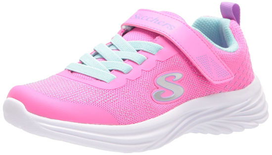 Picture of Skechers Kids Girls Dreamy Dancer-Radiant Rogue Sneaker, Pink/Multi, 4 Big Kid - Size: 4 Big Kid