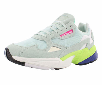 Picture of adidas Originals Women's Falcon Running Shoe, ice Mint/ice Mint/Black, 6.5 M US - Size: 6.5