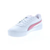 Picture of Puma - Womens Carina 2.0 Shoes, Size: 7.5 M US, Color: Puma White/Dusty Orchid/Puma Silver - Size: 7.5