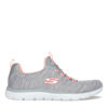 Picture of Skechers Women's Summits Sneaker, Grey/Coral=gycl, 9 Wide - Size: 9 Wide