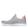 Picture of Skechers Women's Summits Sneaker, Grey/Coral=gycl, 9 Wide - Size: 9 Wide