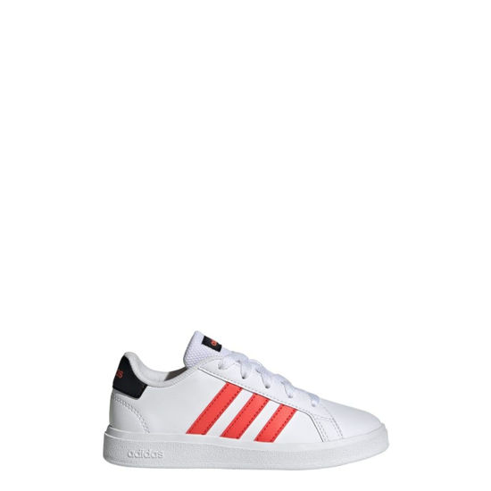 Picture of Adidas Grand Court Lace-Up Shoes - Size: 7 Big Kid