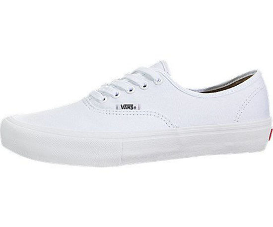 Picture of Vans Authentic Pro Skate Sneakers True White/True White Mens 11.5 - Size: 11.5