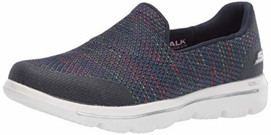 Picture of Skechers Women's GO Walk Evolution Ultra-GLADDEN Sneaker, Navy/Multi, 6.5 M US - Size: 6.5