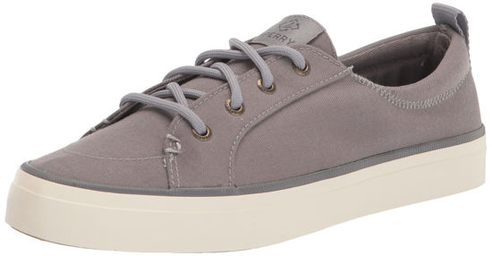 Picture of Sperry Women's Crest Vibe Sneaker, GREY/GUM, 8.5 - Size: 8.5