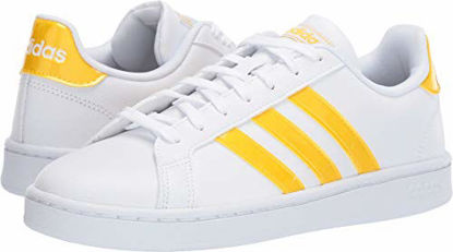 Picture of adidas Womens Grand Court Lace Up Sneakers Shoes Casual - White - Size 5.5 B - Size: 5.5