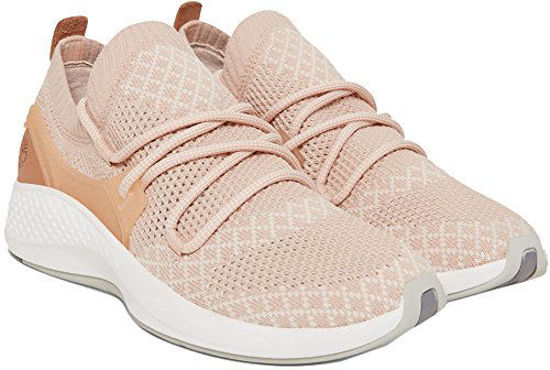 Picture of Timberland Womens FlyRoam Go Knit Chukka Apple Blossom Sneaker - 8 - Size: 8 M US