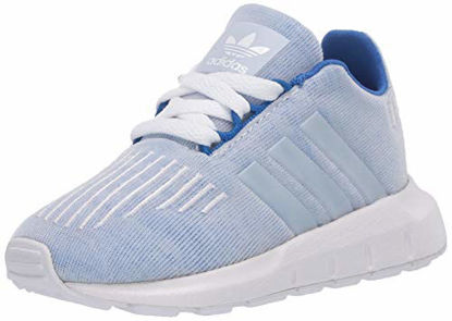 Picture of adidas Originals Kids Unisex's Swift Run Sneaker, Blue/White/Blue, 7 - Size: 7 Big Kid