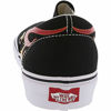 Picture of Vans Classic Slip-On (Flame) Black/Black/True White Men's 11.5, Women's 13 Medium - Size: 13 Women / 11.5 Men M US