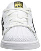 Picture of adidas Originals Superstar I Basketball Fashion Sneaker (Infant/Toddler),White/Black/White,4 M US Toddler - Size: 4 Infant