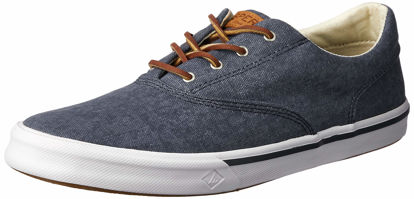 Picture of Sperry mens Striper Ii Cvo Sneaker, Navy, 7.5 US - Size: 7.5