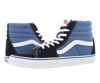 Picture of Vans Sk8 Hi Unisex Shoes Size 9, Color: Navy/White - Size: 10.5 Women/9 Men