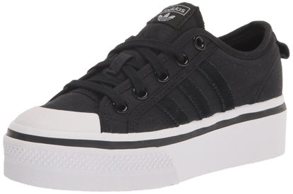 Picture of adidas Originals Womens Nizza Platform Black/White 6, 6 - Size: 6