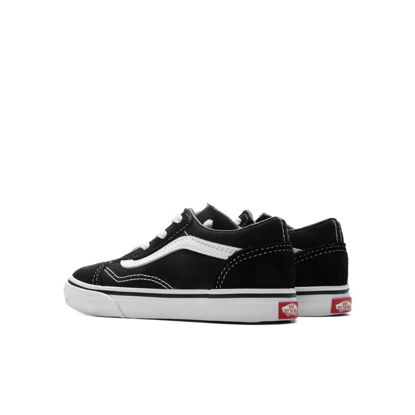 Picture of Vans Toddler Old Skool Sneaker, Black/True White, Size 7 Toddler - Size: 7 Toddler