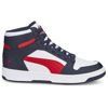 Picture of PUMA - Mens Puma Rebound Layup Sl Shoes, Parisian Night/High Risk Red/Puma White, Men's 9.5 / Women's 11 - Size: 9.5