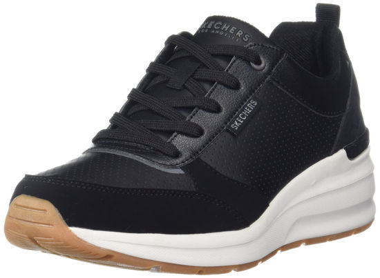 Picture of Skechers Women's Billion-Subtle Spots Sneaker, Black, 5 - Size: 5