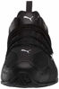 Picture of PUMA Men's SILVERION Sneaker, Black White, 10.5 M US - Size: 10.5