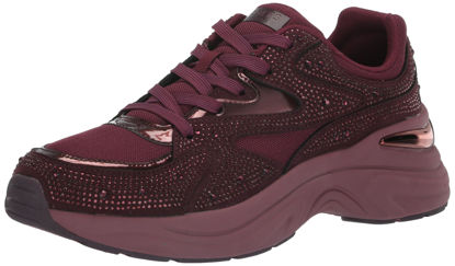 Picture of Skechers Women's Hazel-Dazzle N Dash Sneaker, Plum, 9.5 - Size: 9.5