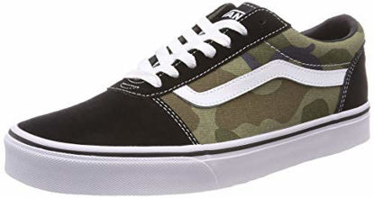 Picture of Vans Men's Low-Top Sneakers, Multicolour (Camo) Multi/Black U2i, 6 UK - Size: 7