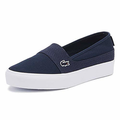 Picture of Lacoste Women's Marice Sneaker Navy/White 7 Medium US - Size: 7 M US