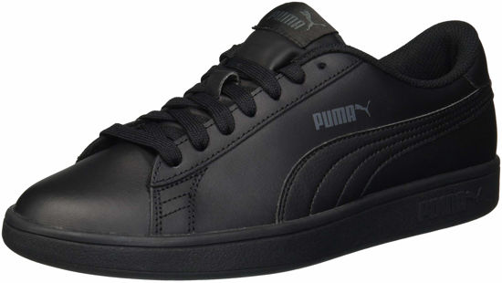 Picture of PUMA Smash 2 Sneaker, Black Black, 5 US Unisex Big Kid - Size: 5 Big Kid