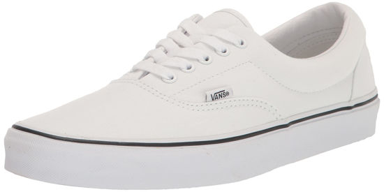 Picture of Vans VEWZNVY Unisex Era Canvas Skate Shoes,True White,Men's 4.5, Women's 6 Medium - Size: 6