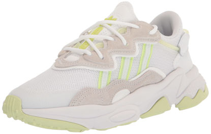 Picture of adidas Originals Women's Ozweego Sneaker, White/Almost Lime/Pulse Lime, 7.5 - Size: 7.5