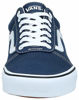 Picture of Vans Men's Ward Sneaker, Blue ((Canvas) Dress Blues/White Jy3), 9 - Size: 9