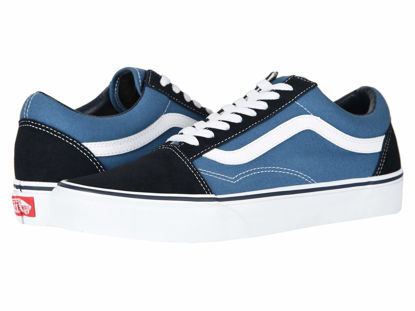 Picture of Vans Old Skool Navy Blue Size 10.5 M US Women / 9 M US Men - Size: 10.5 Women/9 Men