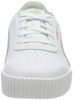 Picture of PUMA Unisex-Child Carina Sneaker, White/White, 12 M US Little Kid - Size: 12 Little Kid