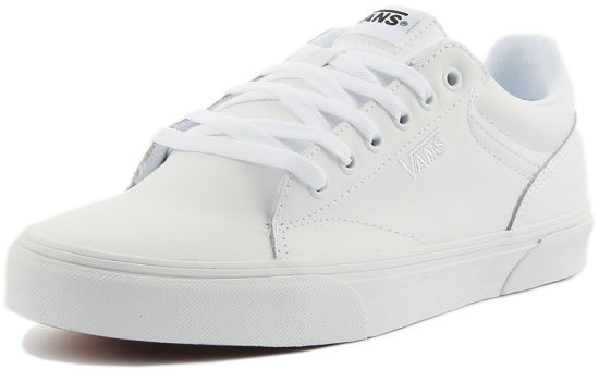 Picture of Vans Men's Seldan Sneaker, Tumble White White, 7 - Size: 7