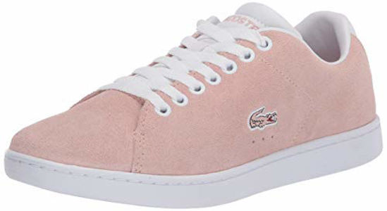 Picture of Lacoste Women's Carnaby Sneaker, Natural/White, 9.5 Medium US - Size: 9.5