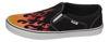 Picture of Vans Men's Sneaker, Flame Black White, 11 - Size: 11