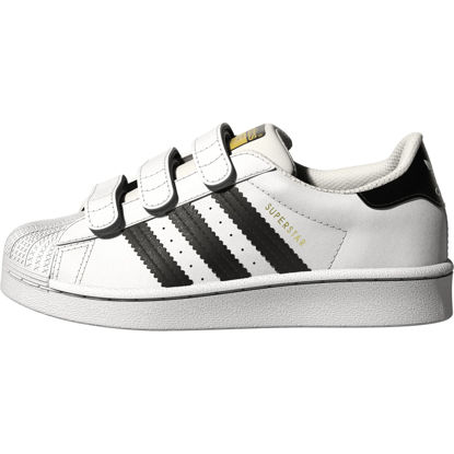 Picture of adidas Originals Infant Superstar Sneaker, White/Core Black/Core White, 4K - Size: 4 Infant