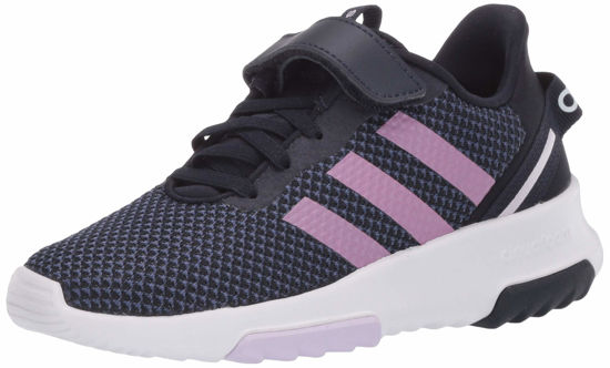 Picture of adidas unisex baby Racer Tr 2.0 Running Shoe, Ink/Copper/Pink Tint, 8 Toddler US - Size: 8 Toddler